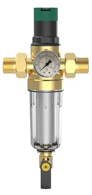 Wasserdruckregler 1 Zoll Messing mit Manometer