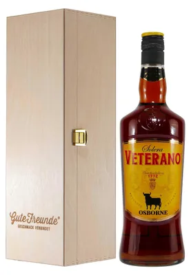 Produktbild von Osborne Solera Veterano mit Geschenk-Holzkiste