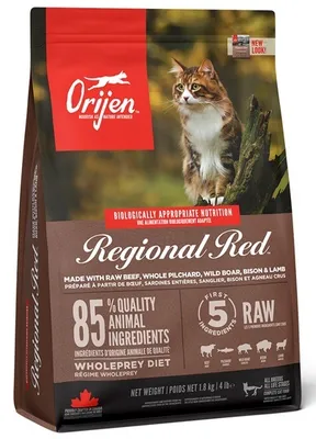 Image de Orijen Cat Regional Red 1,8kg NOUVEAU