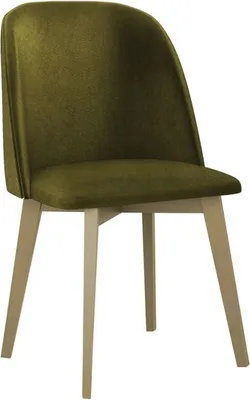 Produktbild von MIRJAN24 Stuhl Monti III, Esszimmerstuhl aus Buchenholz, 48x55x83 cm (Holzfarbe: Sonoma, Stofffarbe: Zetta 297)