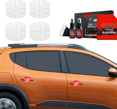 Produktbild von 4in1 Schutzfolie Grizz Protector für Türgriffmulden - Dacia Sandero (2020-2025)