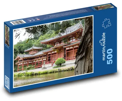 Produktbild von Puzzle 500 Traditionelle japanische Pagode - martinpuzzle