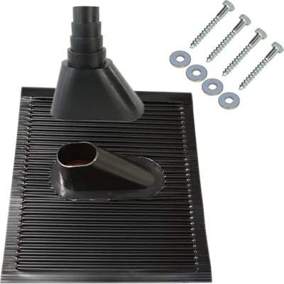 Produktbild von PremiumX SAT Dachsparrenhalter Montage Set Sparrenhalter universal ALU Abdichtung für Masten schwarz