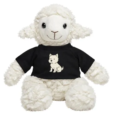 Produktbild von Kuscheltier Schaf mit West Highland White Terrier Geschenk