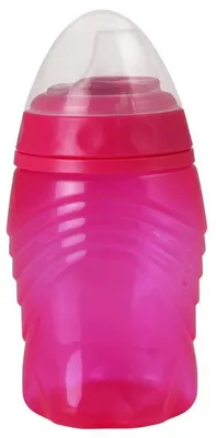 Obrázek produktu pro BabyNova netekoucí hrneček 290 ml, 6m+, růžový