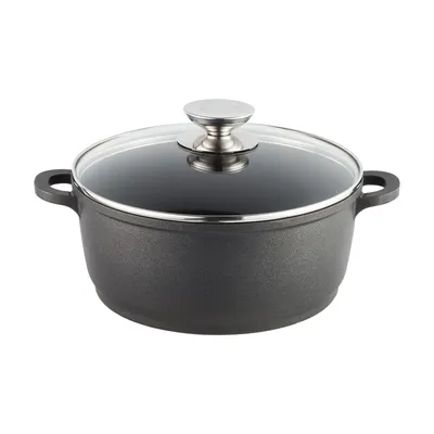 Produktbild von Berndes Vario Click Induction Kochtopf mit Glasdeckel 24 cm 31145