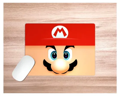 Produktbild von Mauspad mit Mario-Gesicht