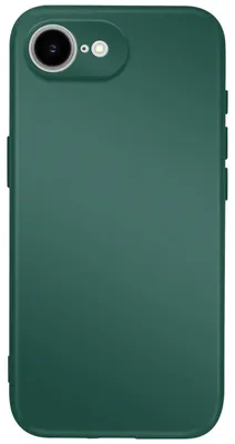 Obrázok produktu pre Avizar, silikónové puzdro Soft-Touch zo série Fast Cover pre Apple iPhone 17e, tmavozelené