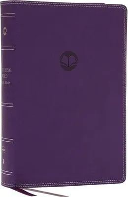 Productafbeelding van Enduring Word Study Bible: Pastoral Commentary from Every Chapter of the Bible (NKJV, Purple Leathersoft, Red Letter, Comfort Print, Thumb Indexed)