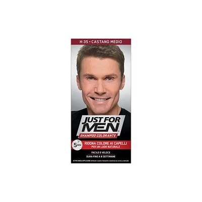 Produktbild von Medium Brown Color Shampoo For Men 30ml
