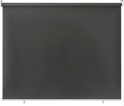 Produktbild von VINGO Senkrechtmarkise Markisen Balkonmarkise Sonnenschutz, UV-bestaendige Vertikalmarkise, Windschut und Sichtschutz, aus Metall und Polyester, 100 x 140 m, Anthrazit