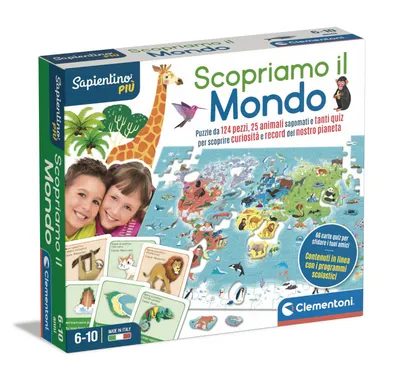 Immagine prodotto di Clementoni Sapientino Più 16597 Gioco da tavolo Quiz