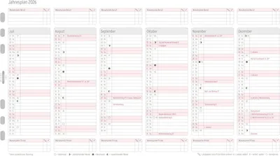 Image de CHRONOPLAN 50276 CHRONOPLAN Plan annuel 2026, DIN A5