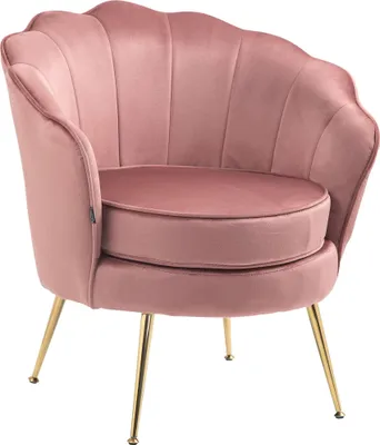 Produktbild von CLP Stuhl Rosita Samt rosa