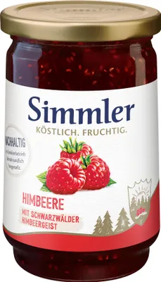 Produktbild von Simmler Himbeer-Konfitüre Extra m.HG. 450g