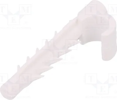 Obrázek produktu pro 10 kusů, konektor: montážní, průměr: 8 mm, délka: 36 mm, pro kulatý kabel H.7200, barva: bílá