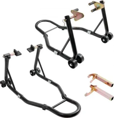 Produktbild von Famanu Motorstandaard - 2 Stück - Reparaturständer - 390 Kg Tragfähigkeit