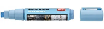 Produktbild von TOMA TO-291 Blauer Kreidemarker mit Keilspitze