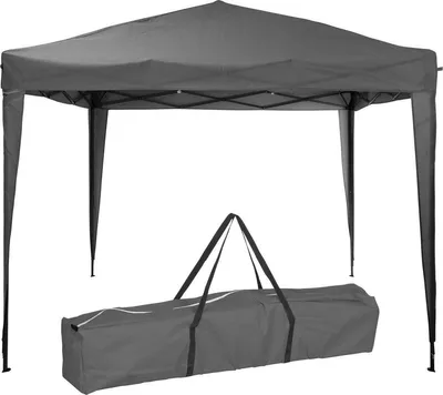 Produktbild von ProGarden Partyzelt Easy-Up 300x300x245 cm Grau