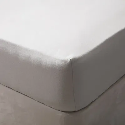 Produktbild von Belledorm Spannbetttuch, gekämmte Baumwolle BM303 (Superking) (Grau)