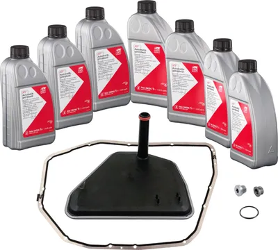 Produktbild von FEBI BILSTEIN Ölwechselkit für Automatikgetriebe Satz 7L für AUDI A6 Avant (4F5, C6)
