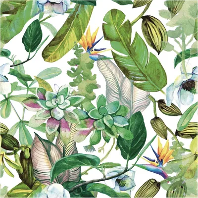 Immagine prodotto di Adesivo effetto carta da parati – CANCÚN – 50 x 50 cm