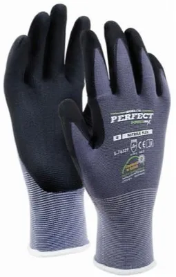 Imagen del producto de Guantes de nailon STALCO, modelo S-Nitril Flex 11, referencia S-76334, calidad PERFECTA