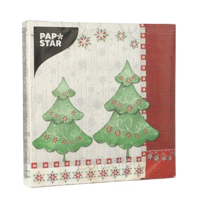 Obrázok produktu pre Papstar Servítky Winter Harmony 3-vrstvové 33x33cm 20 ks - Servítky - výrobca: PAPSTAR GmbH, Daimlerstraße 4-8, 53925 Kall 1 balenie