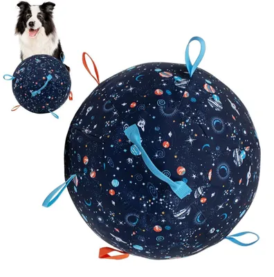 Produktbild von Elzusha – Aufblasbarer Hundespielball zum Ziehen, ideal für interaktives Spielen