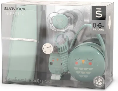 Obrázek produktu pro Suavinex dětská dárková sada Bonhomia zelená