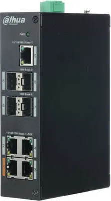 Immagine prodotto di Dahua - dh-pfs3409-4gt-v2 -- switch poe 4 porte 10/100/1000 +1 uplink gigabit +4sfp 96w 802.3at layer 2