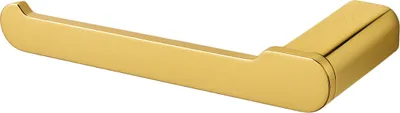 Produktbild von Balneo | Toilettenpapierhalter glänzend gold Edelstahl| Papierrollenhalter QARX Rostfrei | WC-Papierhalter aus Metall