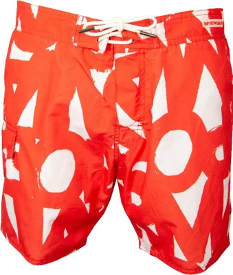 Produktbild von Meer Boxer Herren Badehose Schwimmshorts EMPORIO ARMANI Artikel 211562 4P432 SHORTS SWIMWEAR, I 48 - CN 175 / 82, Poliestere 100%