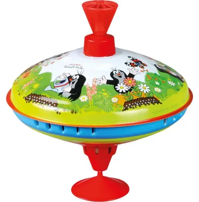 Produktbild von Lena tin toys Simm Spielwaren Brummkreisel Der kleine Maulwurf Ø19 cm