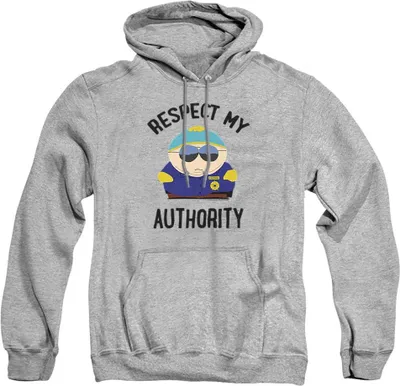 Immagine prodotto di South Park - Felpa con cappuccio "Respect My Authority" per uomo/donna Unisex TV21169 (XXL) (Sporty Heather)