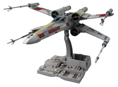 Produktbild von Bandai X-Wing Starfighter, Shuttle-Modell, Montagesatz, 1:72, X-Wing Starfighter, Unisex, Star Wars
