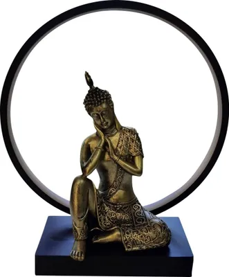 Produktbild von Dekofigur Buddha Lampe 34 cm bunt
