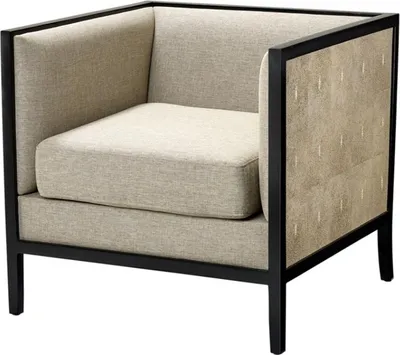 Produktbild von Casa Padrino Luxus Sessel Grau - Designer Hotel Möbel