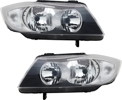 Produktbild von TYC Scheinwerfer Set für 3er BMW E90 E91 1/2005-8/2008 LWR Motor Halogen Stellmo