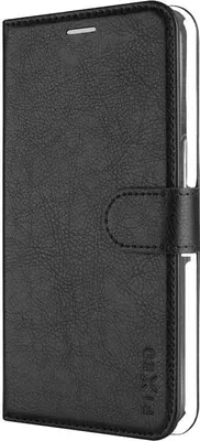 Produktbild von Handyhülle für iPhone 16e, Fixed Book Case Opus, Schwarz