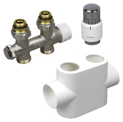 Imagen del producto de Solidchoice: Kit de conexión para radiadores de baño