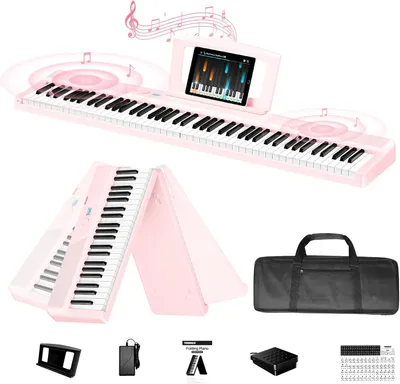 Immagine prodotto di Tastiera digitale - Pianoforte elettrico - Tastiera per pianoforte - 88 tasti pesati
