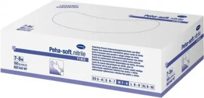 Obrázek produktu pro Hartmann Peha Mkk nitrilov rukavice, stedn velikost, 100 kus