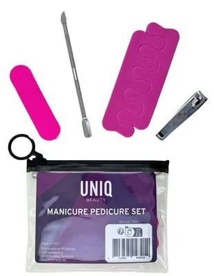 Immagine prodotto di Set per manicure e pedicure UNIQ - Set per la cura delle unghie da viaggio composto da 4 pezzi