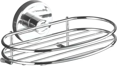Produktbild von WENKO,Vacuum-Loc Seifenablage Milazzo - Befestigen ohne bohren, Stahl, Chrom