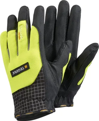 Produktbild von Tegera® 9123 PRO Synthetikleder Handschuh EN 388 1111X Touchscreen-fähig (6 Paar)