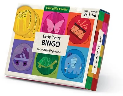 Immagine prodotto di Crocodile Creek Bingo: gioco di colori per bambini - Giocattolo educativo