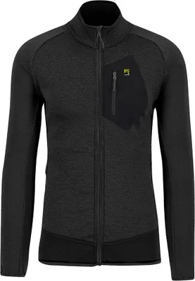 Produktbild von Karpos Odle Fleece Mit Durchgehendem Reißverschluss Schwarz M Herren Schwarz M