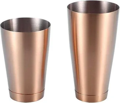 Produktbild von Edelstahl Cocktail Shaker Rotgoldfarben Hause Cocktail Bar Tool