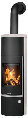 Produktbild von Justus | Kaminofen | Faro Aqua 2.0 | 8,5 kW | Stahl Schwarz, Bianco